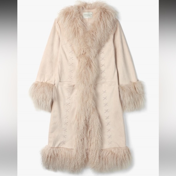 NWT Charlotte Simone “Lolly” Coat 70s AFGHAN PENNY LANE VIBES - Picture 1 of 3